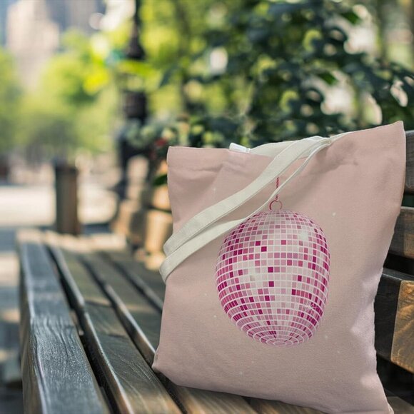 Brand New Poppy Pink Tote Bag 16x13x26 Reusable Gift - Picture 5 of 6